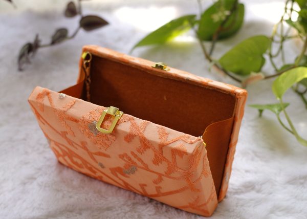 Peach Hand Purse - Image 5