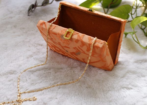 Peach Hand Purse