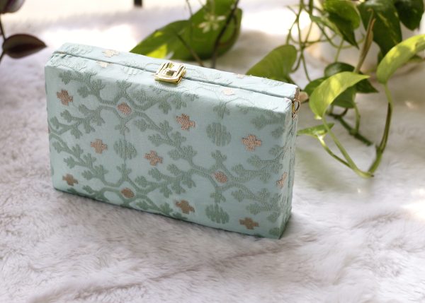 Mint Green Hand Purse - Image 3