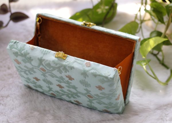 Mint Green Hand Purse - Image 4