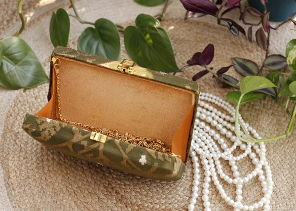 Olive green Hand Purse - Image 7