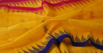 Yellow Color sheuli Monipuri