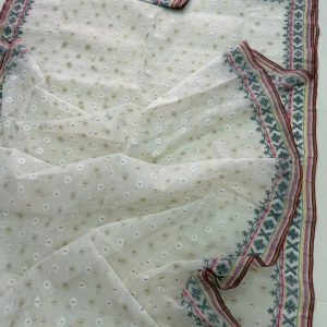 Off white jamdani
